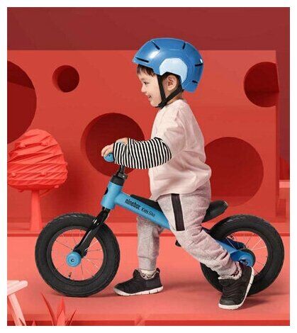 Детский велосипед-беговел Ninebot Kids Bike KB12 (Upgrade Version) (Light Blue) EU - 5