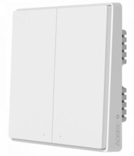 Умный выключатель Aqara Smart Wall Switch D1 Двойной с нулевой линией QBKG24LM (White) - 5