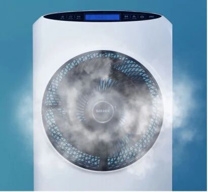 Охлаждающий вентилятор Xiaomi SEEDEN West Point Fog Cooling Fan 1S (White/Белый) - 4