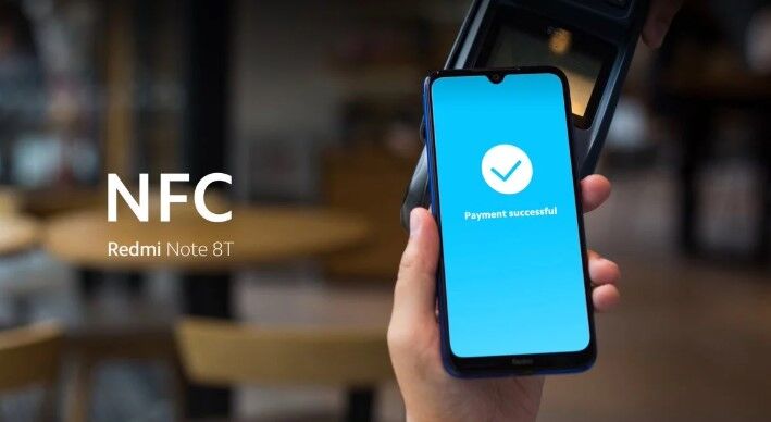 Redmi Note 8T поддерживает NFC