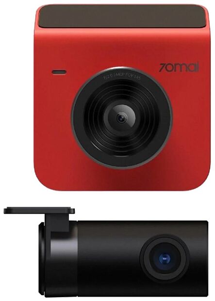 Видеорегистратор 70mai Dash Cam A400  Rear Cam Set (Red) RU - 5