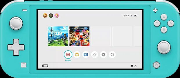 Игровая приставка Nintendo Switch Lite 32GB Turquoise - 3