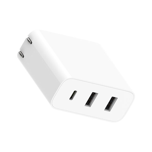 Сетевое зарядное устройство Mijia USB Charger 65W Fast Charge Version (White/Белый) - 2