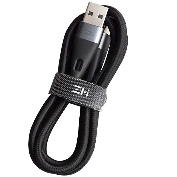 Кабель ZMI USB/Type-C 200 см AL786 (Black) - 2
