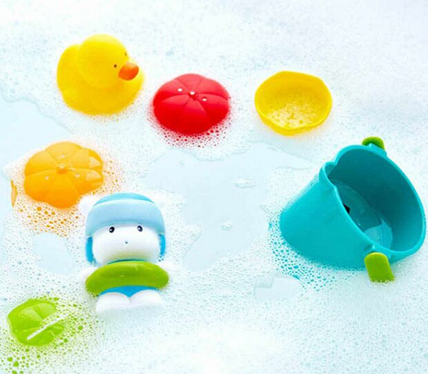 Набор детских игрушек для ванны Mijia Mitu Hape Happy Play 6 шт. (Multicolor) - 4