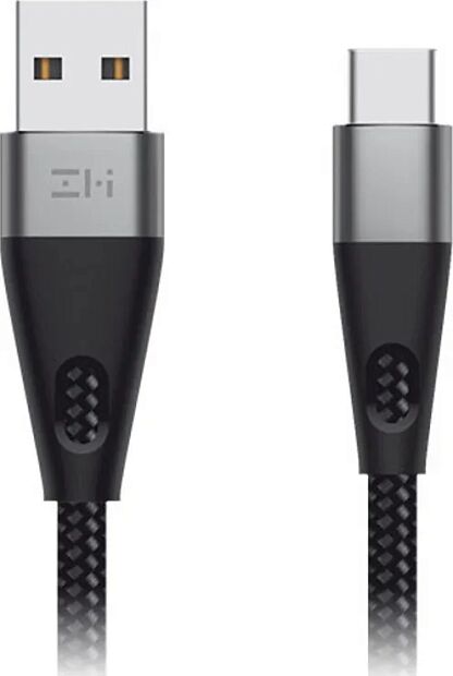 Кабель ZMI USB/Type-C 200 см AL786 (Black) - 3