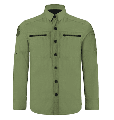 Мужская рубашка ZenPh Early Wind Mens Army Fan Tactical Shirt (Green/Зеленый) - 1