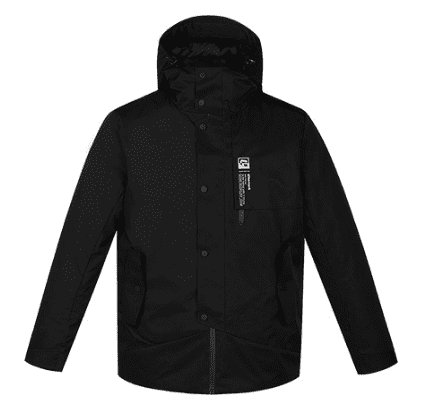 Куртка Uleemark Men's Functional Business Down Jacket (Black/Черный) - 1