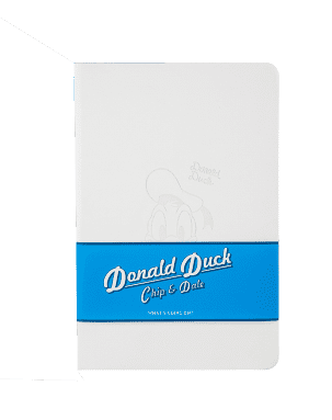 Записная книжка Guangbo Donald Duck Leather Face A5 (White/Белый) 