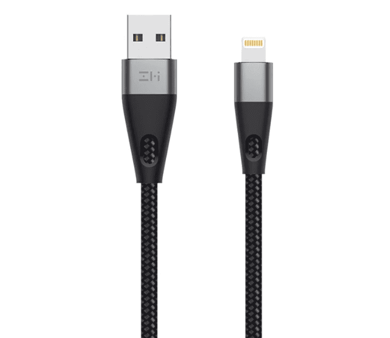 Дизайн кабеля Xiaomi ZMI USB/Lightning MFi 100 см AL806