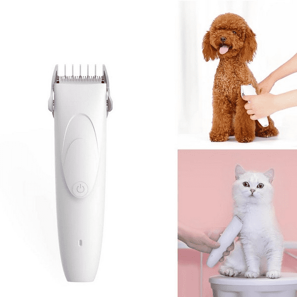 Пример использования машинки для стрижки собак и кошек Xiaomi Pawbby Pet Shaver