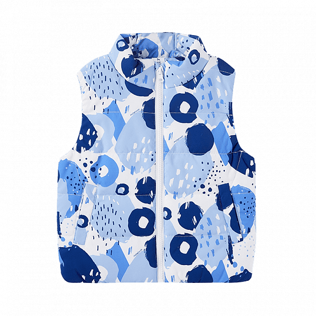 Детская жилетка Xiaomi Childish Children's Ecological Fever Cotton Vest (Blue/Голубой) 