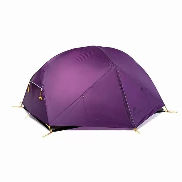 Палатка Naturehike Mongar NH17T007-M 20D двухместная сверхлегкая,фиолетовая, 6927595700594 - 3