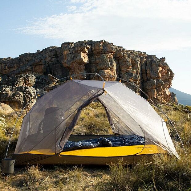 Палатка Naturehike Mongar NH17T007-M 20D двухместная сверхлегкая,фиолетовая, 6927595700594 - 1